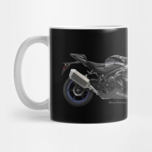 Suzuki GSX-R1000 18 black/blue, s Mug